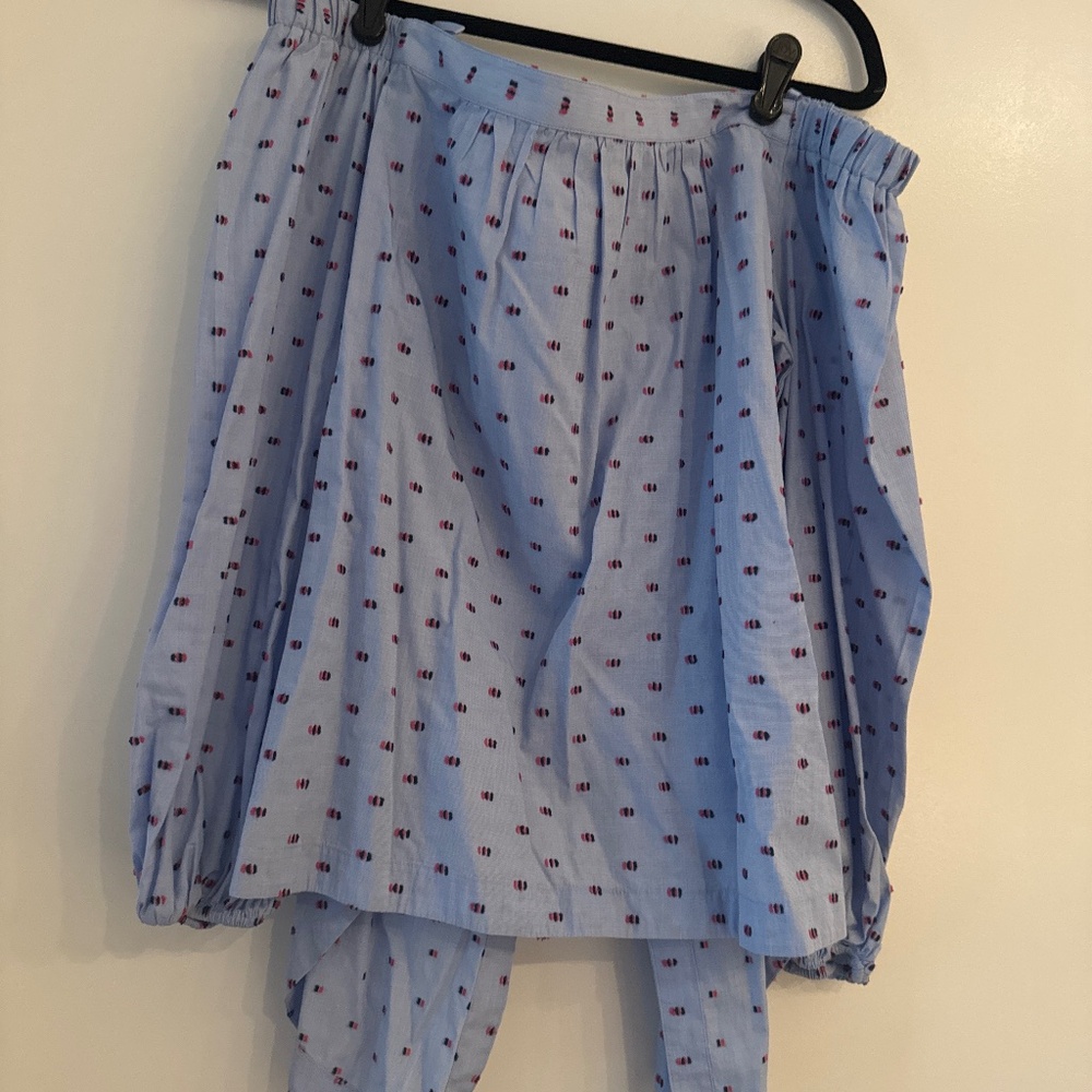 BCBG off the shoulder blouse